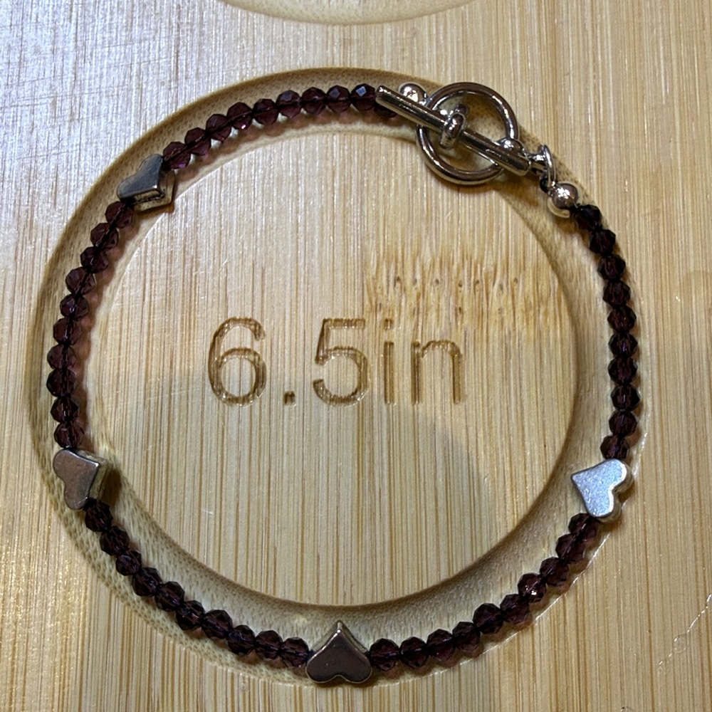 Dainty Hand Beaded Bracelet